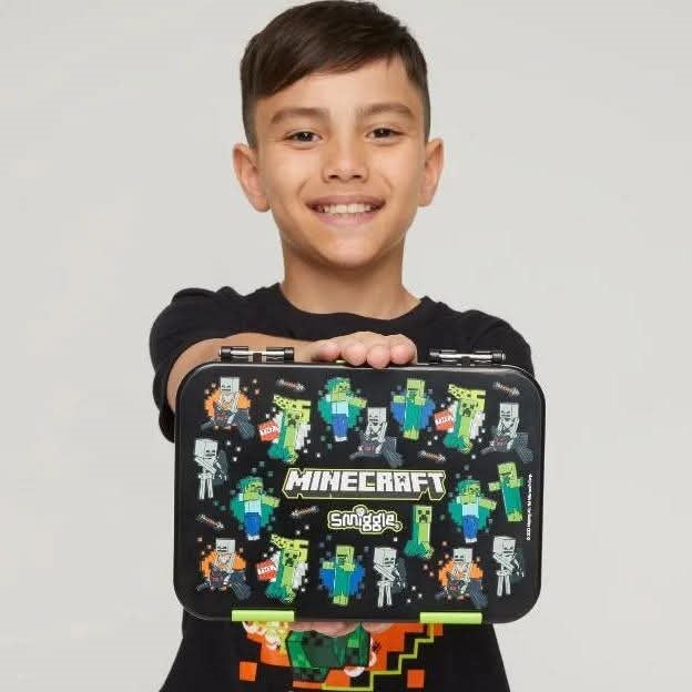 תיק בית ספר וגן Smiggle בעיצוב Minecraft – סט חזרה ללימודים איכותי