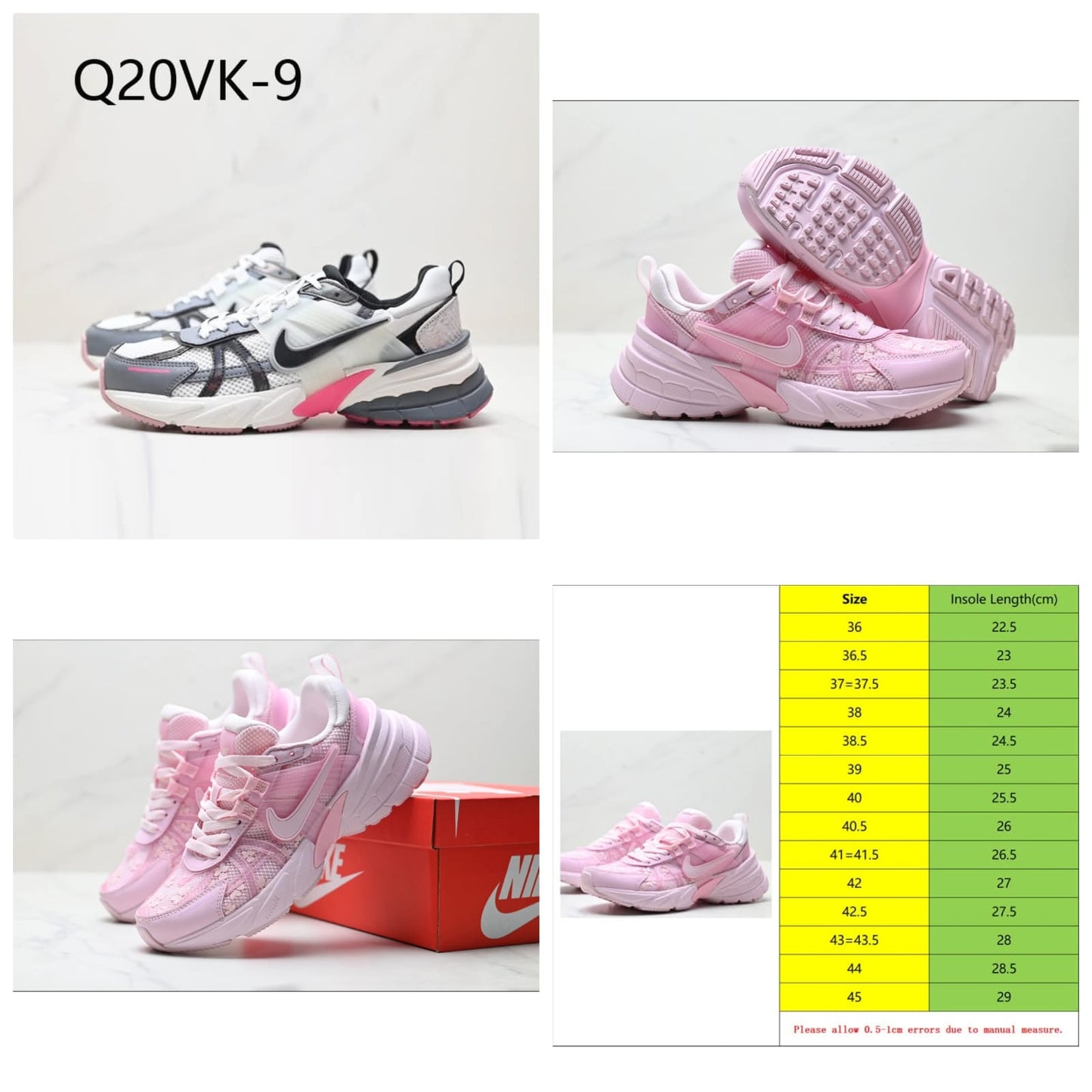 נעלי נייק NK חדשות – 9 צבעים, איכות גבוהה