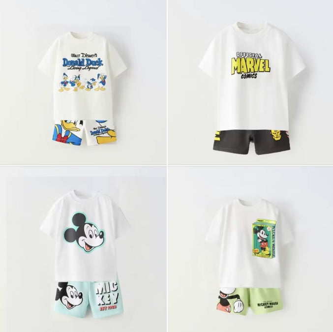 זמן קיץ 2025 - סטים דיסני מושלמים לילדים במידות 6 חודשים עד 6 שנים! רק עד ₪32.63!