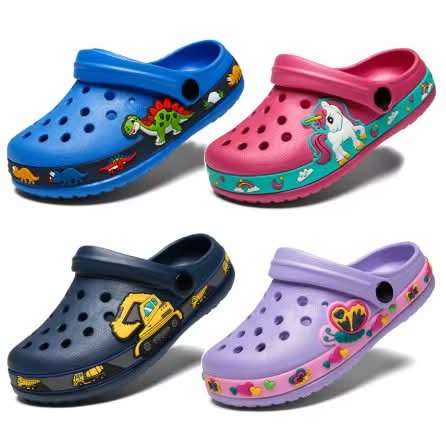 נעלי ילדים בסגנון קרוקס לקיץ