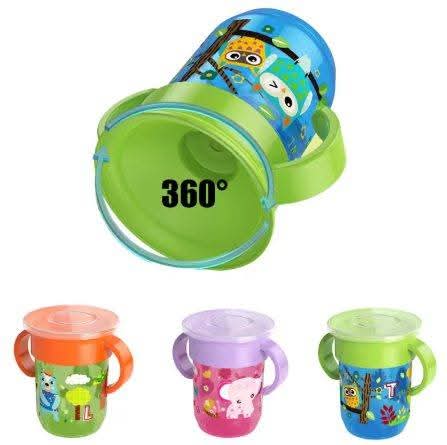 כוס שתיה 360 מעלות ללא נזילות BPA FREE