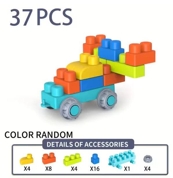 לגו דופלו חלקים גדולים ורכים