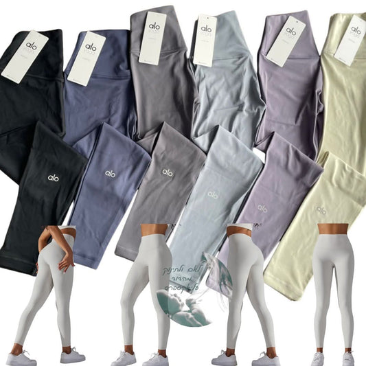 טייץ נשים ALO בגזרה גבוהה בצבעי פסטל