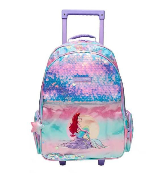 תיק בית ספר עם גלגלים אריאל בת הים - Smiggle אוסטרליה