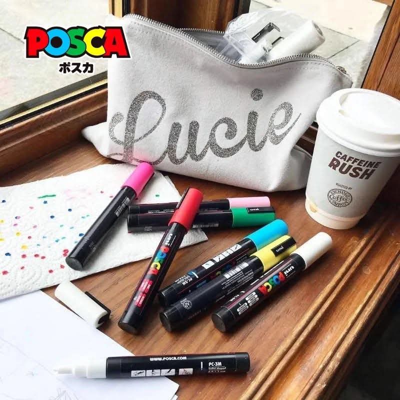 טושים איכותיים POSCA - סדרת ציור ויצירה לבית הספר