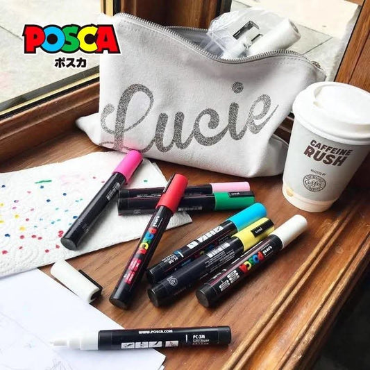 טושים איכותיים POSCA - סדרת ציור ויצירה לבית הספר