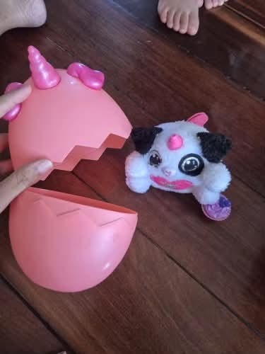 זורו ריינבוקורנס גור כלבלבים – בובת פרווה מקורית 2025